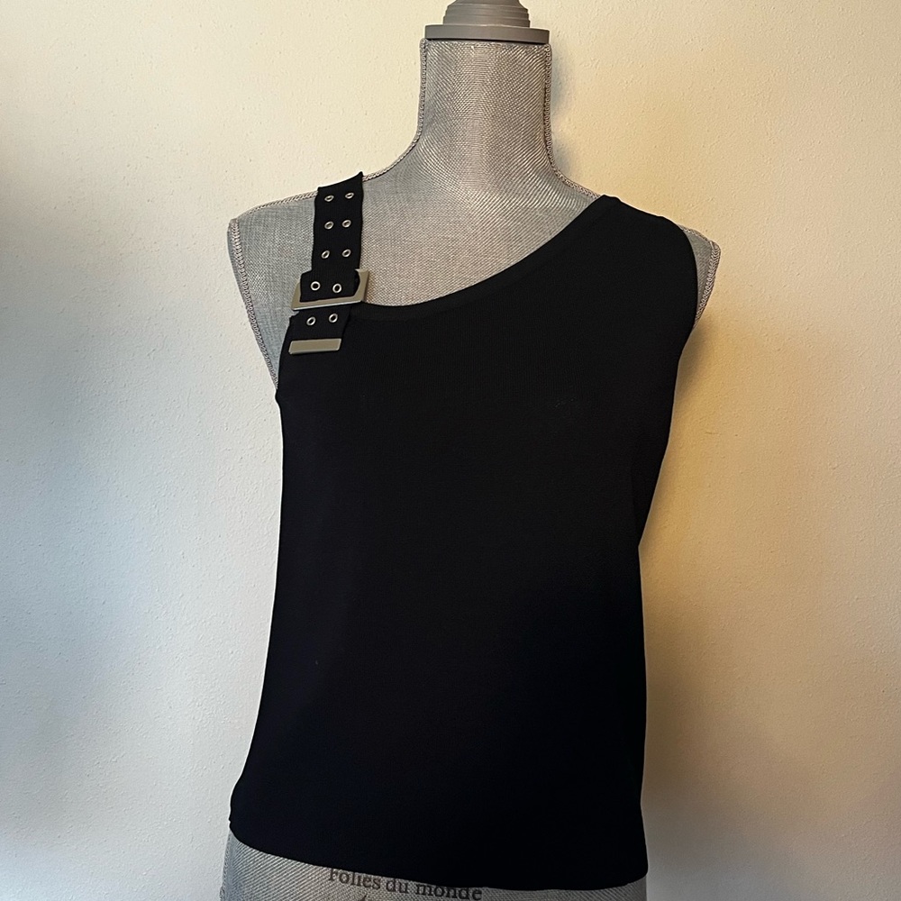 Womens Joseph A. Black tank top